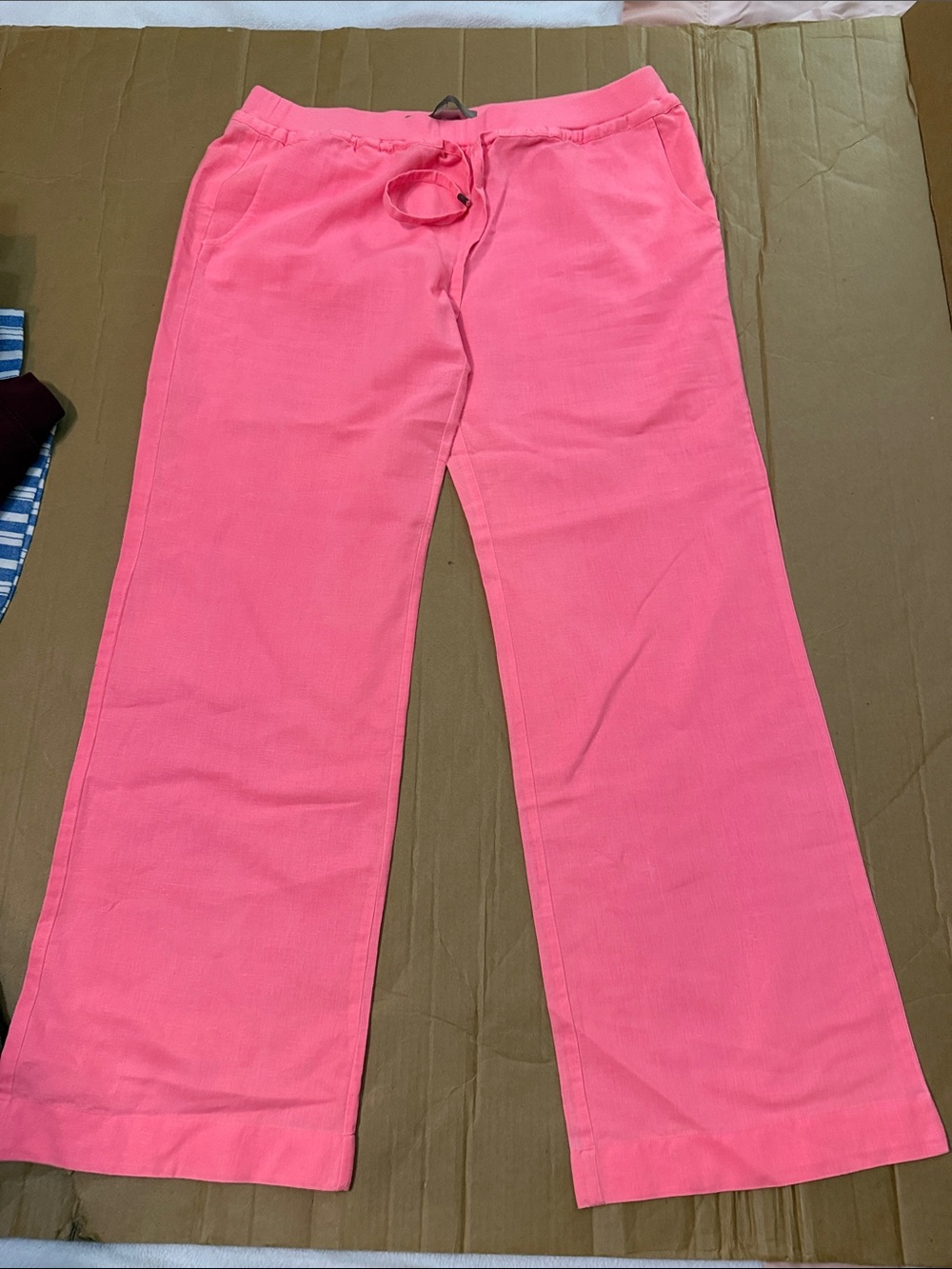 Guess Girls Bright Pink Wide-Leg Sweatpants